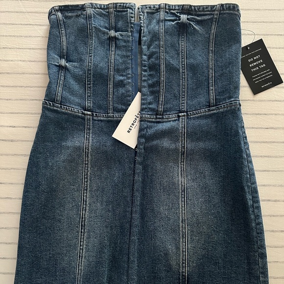 Retrofête Andreia Denim Dress - Picture 5 of 7